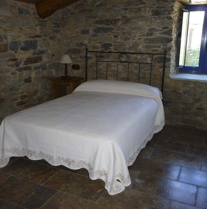 Hotel Rural Casa Sidro cama